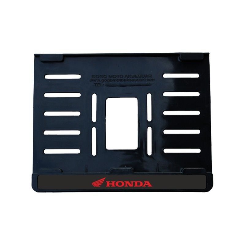 HONDA UYUMLU 1 PLASTİK (15x24 cm) KIRILMAZ PLAKALIK