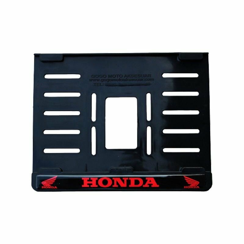 HONDA UYUMLU 3 PLASTİK (15x24 cm) KIRILMAZ PLAKALIK