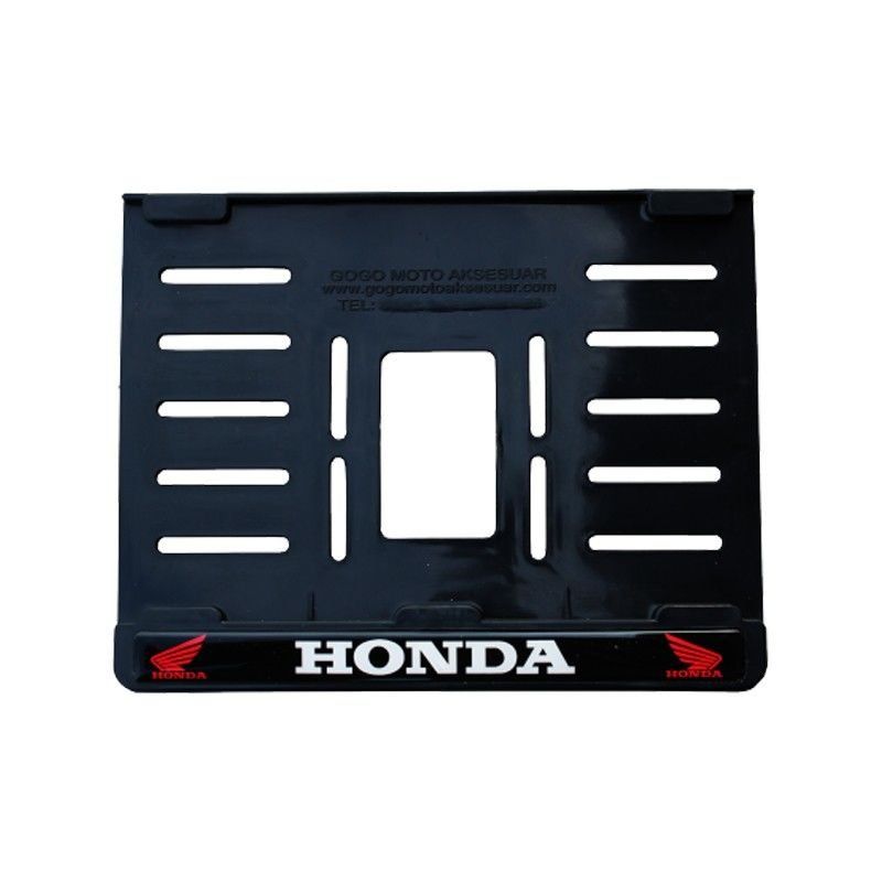 HONDA UYUMLU 4 PLASTİK (15x24 cm) KIRILMAZ PLAKALIK