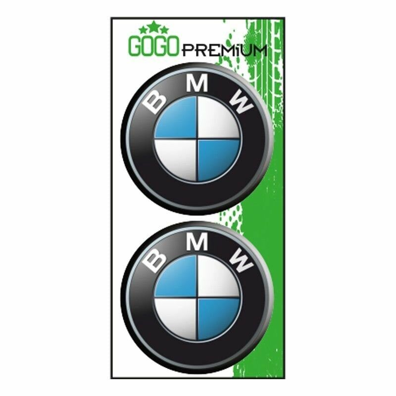 BMW UYUMLU (7X7 cm) İKİLİ DAMLA ETİKET