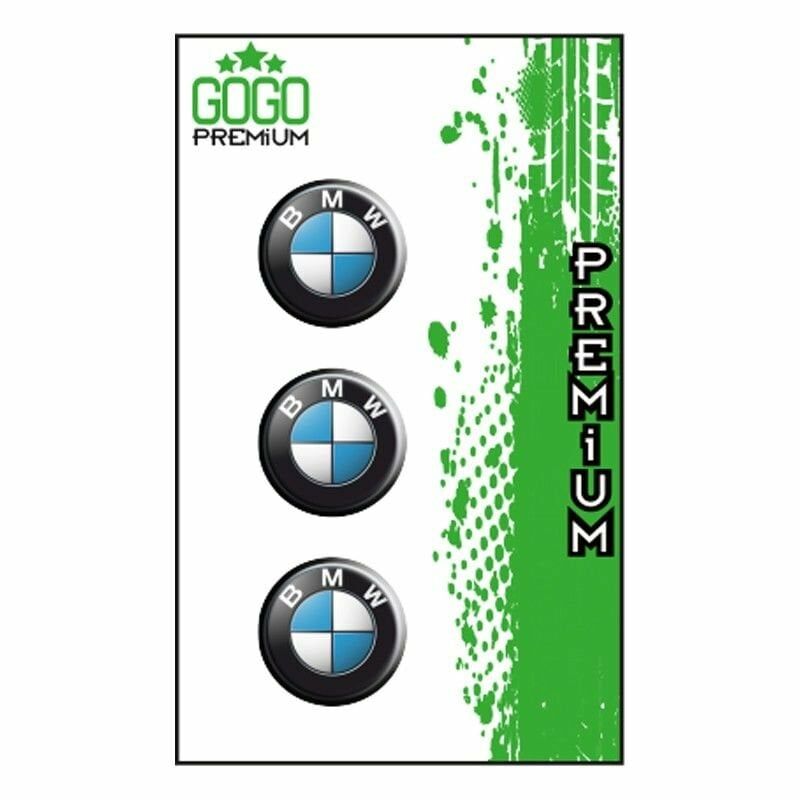 BMW UYUMLU (2.4X2.4 cm) ÜÇLÜ DAMLA ETİKET