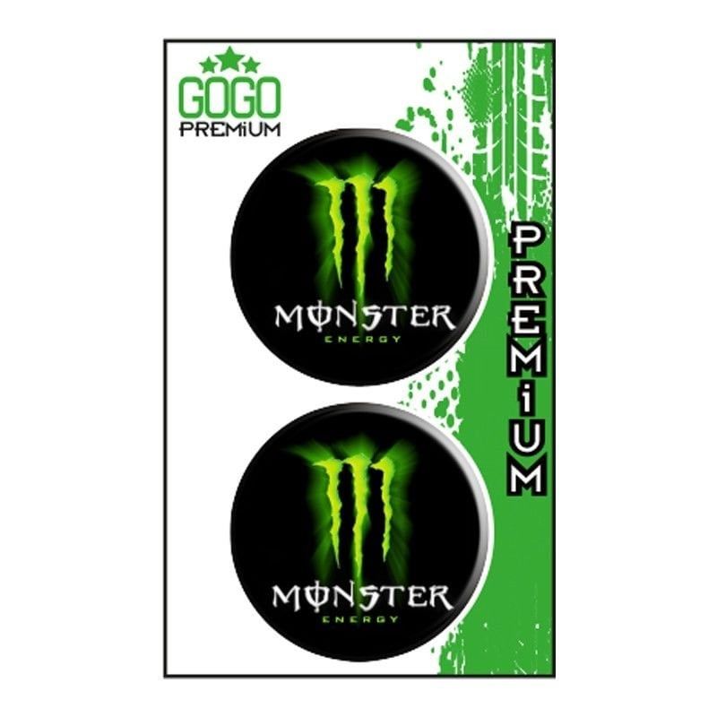 MONSTER 6 (5X5 cm) İKİLİ DAMLA ETİKET