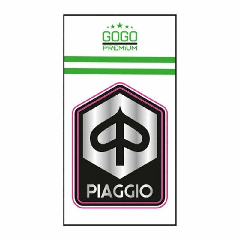 PIAGGIO SIYAH DAMLA STICKER