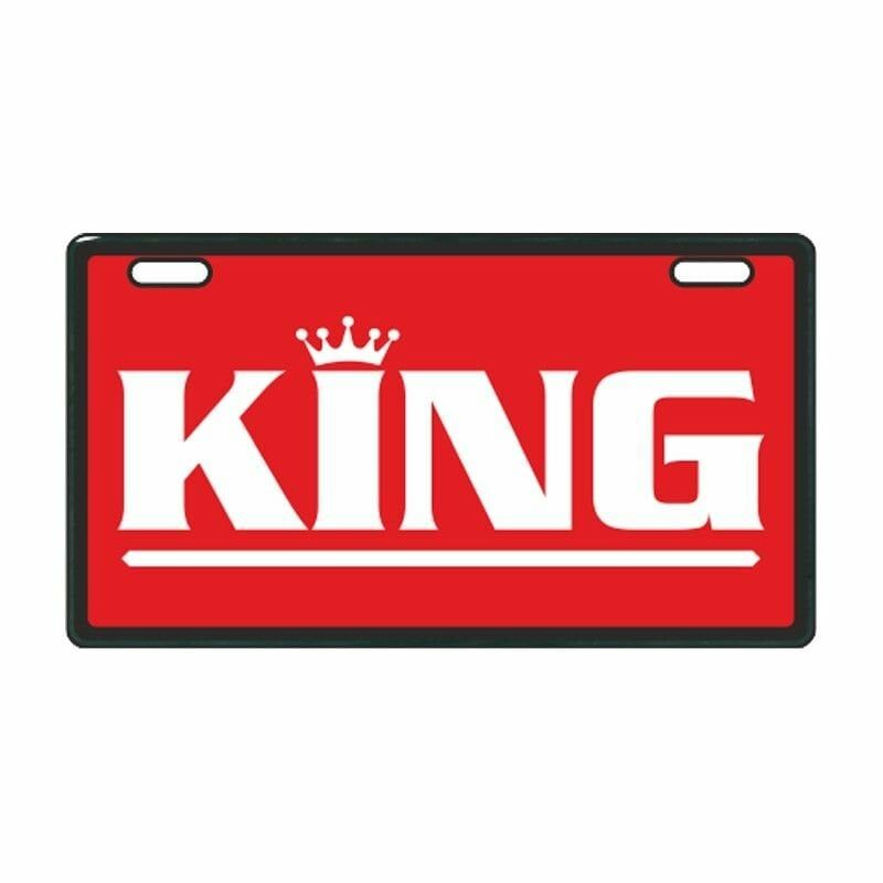 KIRMIZI KING E-BİKE PLAKALIK