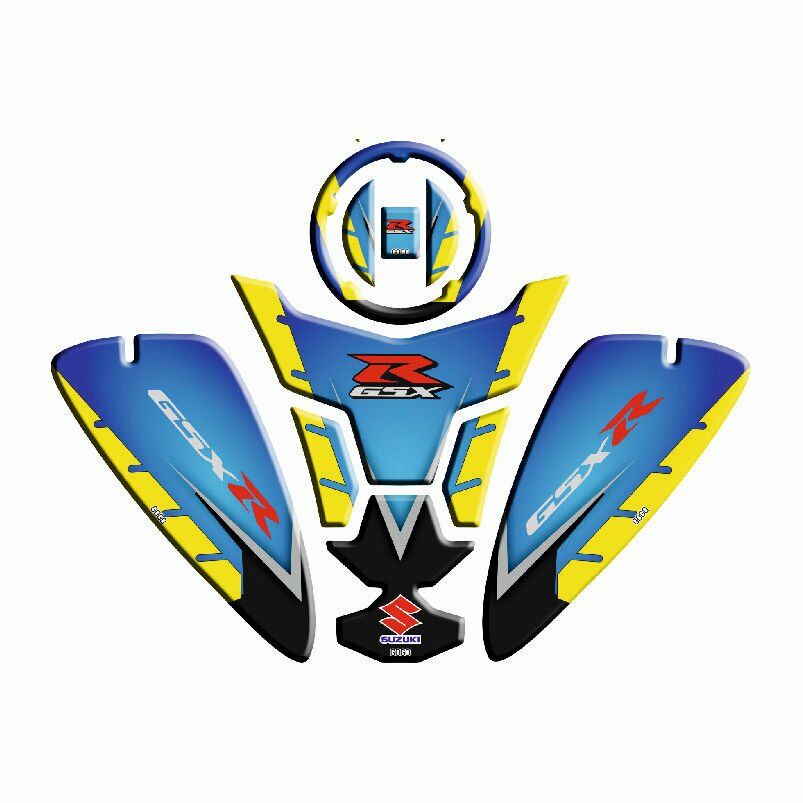 SUZUKİ GSX-R UYUMLU Tank Pad Set 004