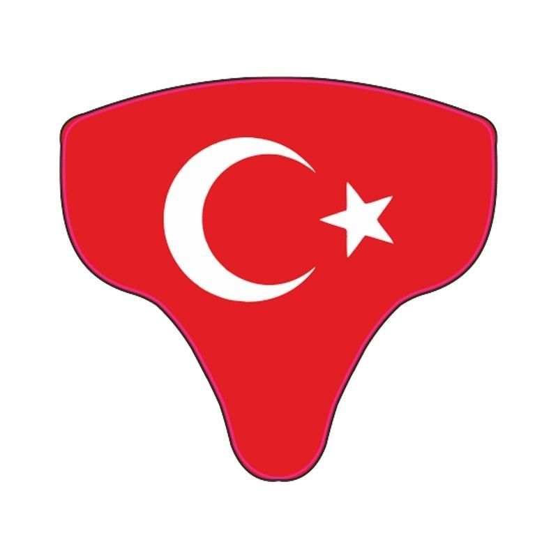 TÜRK BAYRAĞI MONDİAL MH DRİFT 2011 - 2020 UYUMLU SİPERLİK STİCKER