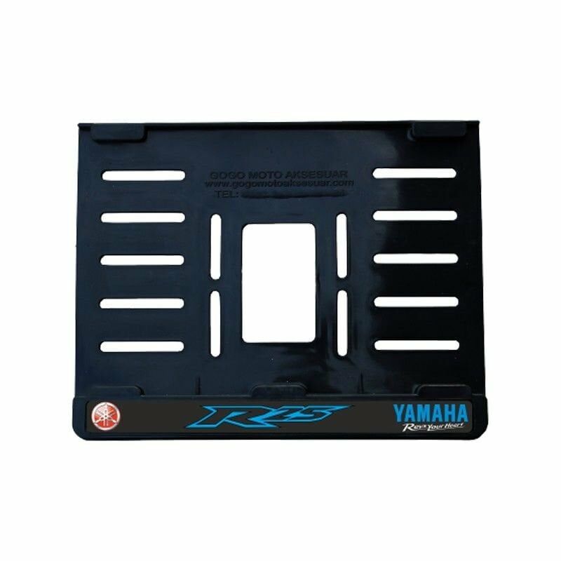 YAMAHA R25 UYUMLU 2 PLASTİK (15x24 cm) KIRILMAZ PLAKALIK