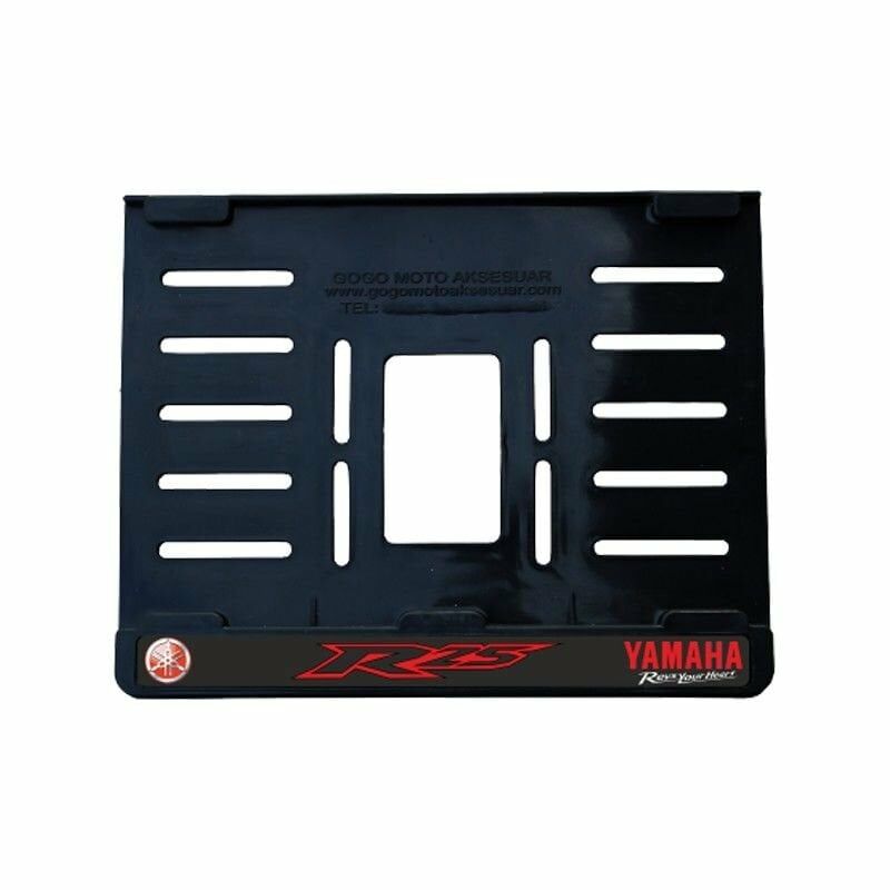 YAMAHA R25 UYUMLU 3 PLASTİK (15x24 cm) KIRILMAZ PLAKALIK