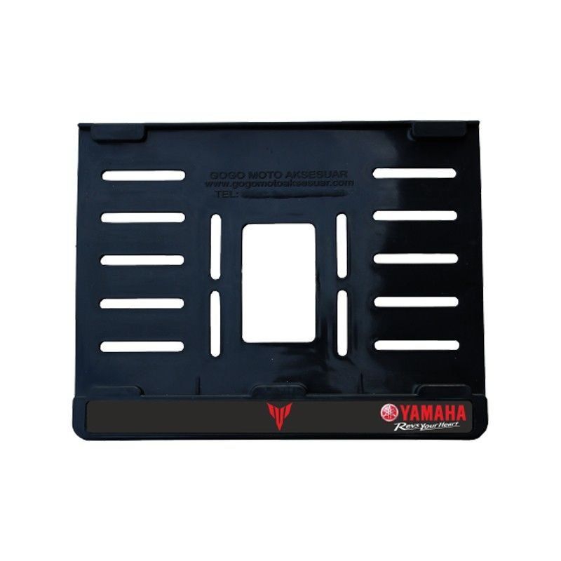 YAMAHA MT UYUMLU 1 PLASTİK (15x24 cm) KIRILMAZ PLAKALIK