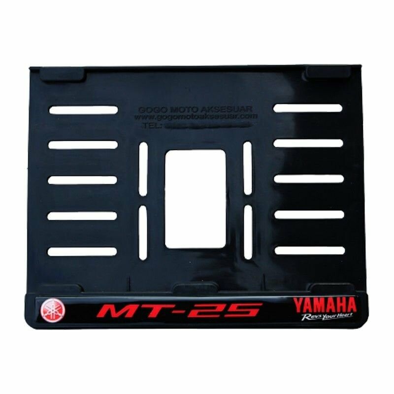 YAMAHA MT-25 UYUMLU 1 PLASTİK (15x24 cm) KIRILMAZ PLAKALIK