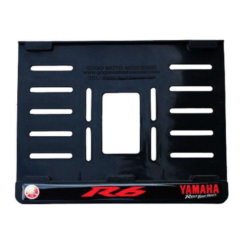 YAMAHA R6 UYUMLU 1 PLASTİK (15x24 cm) KIRILMAZ PLAKALIK