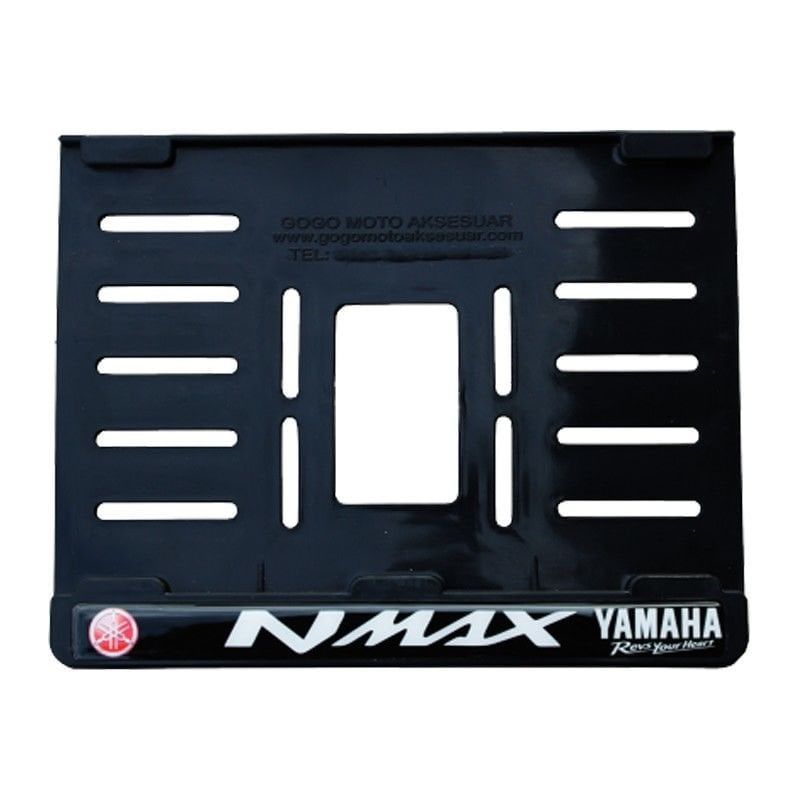 YAMAHA NMAX UYUMLU 2 PLASTİK (15x24 cm) KIRILMAZ PLAKALIK