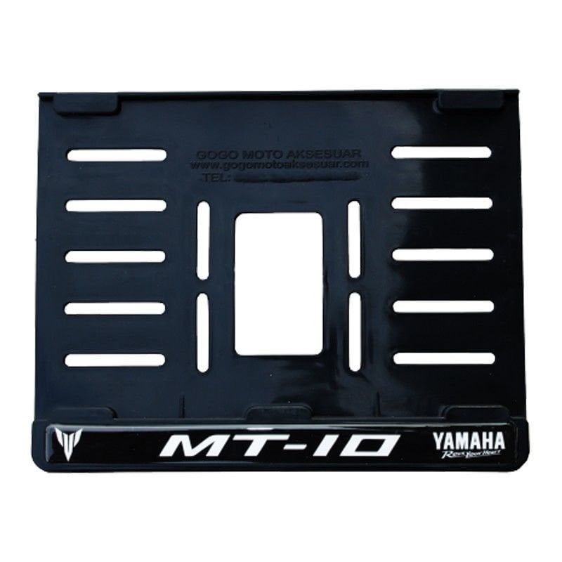 YAMAHA MT-10 UYUMLU 1 PLASTİK (15x24 cm) KIRILMAZ PLAKALIK