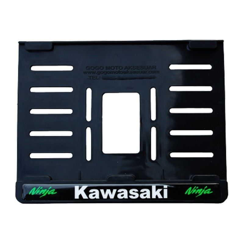 KAWASAKİ UYUMLU 2 PLASTİK (15x24 cm) KIRILMAZ PLAKALIK