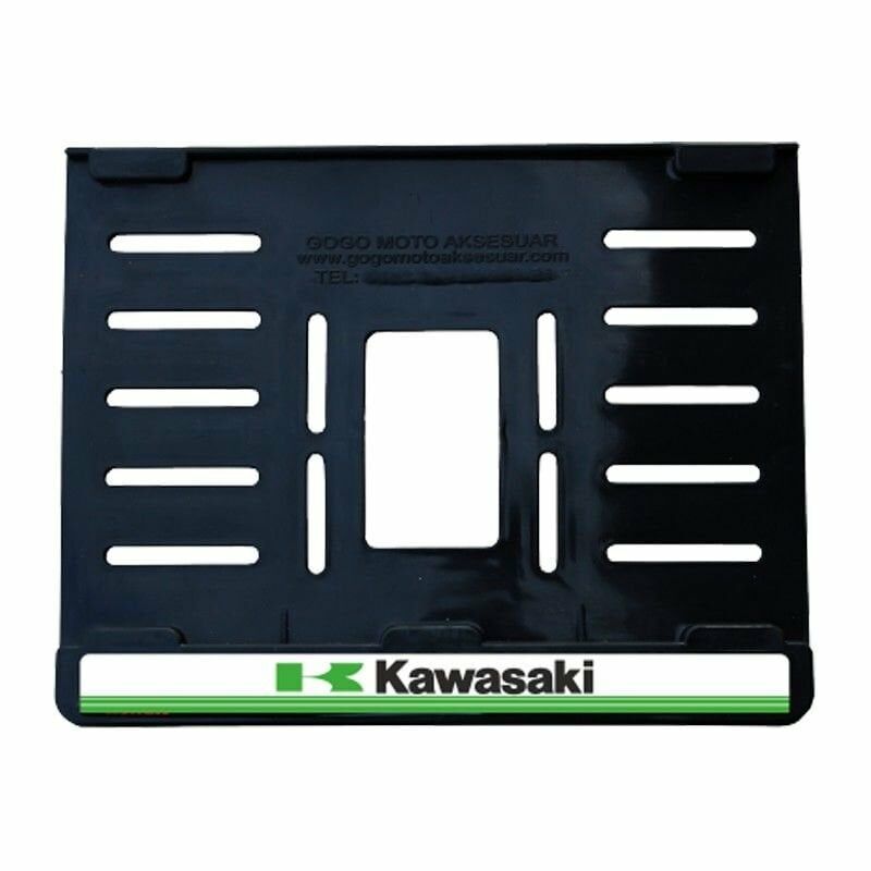 KAWASAKİ UYUMLU 4 PLASTİK (15x24 cm) KIRILMAZ PLAKALIK