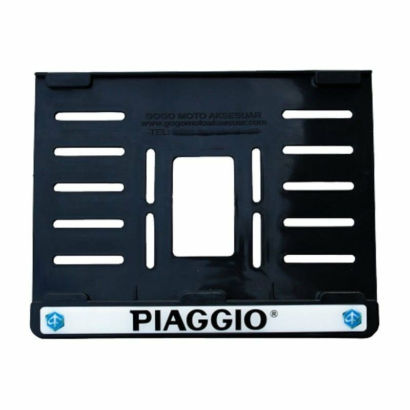 PIAGGIO UYUMLU PLASTİK (15x24 cm)KIRILMAZ PLAKALIK