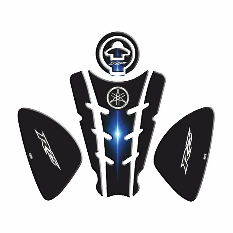 YAMAHA R25 2014 - 2018 UYUMLU TANK PAD SET 005