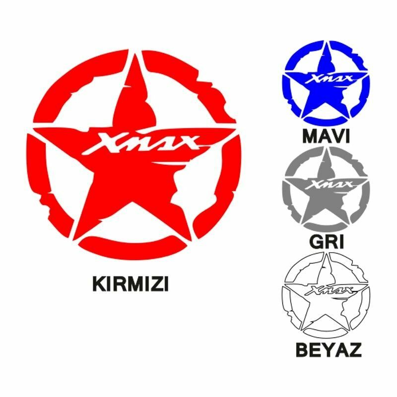 YAMAHA XMAX UYUMLU YAN STICKER TAKIM 2 LI