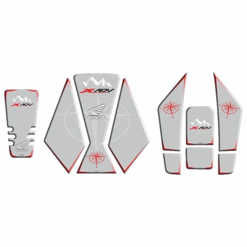 HONDA X-ADV UYUMLU Tank Pad Set 003