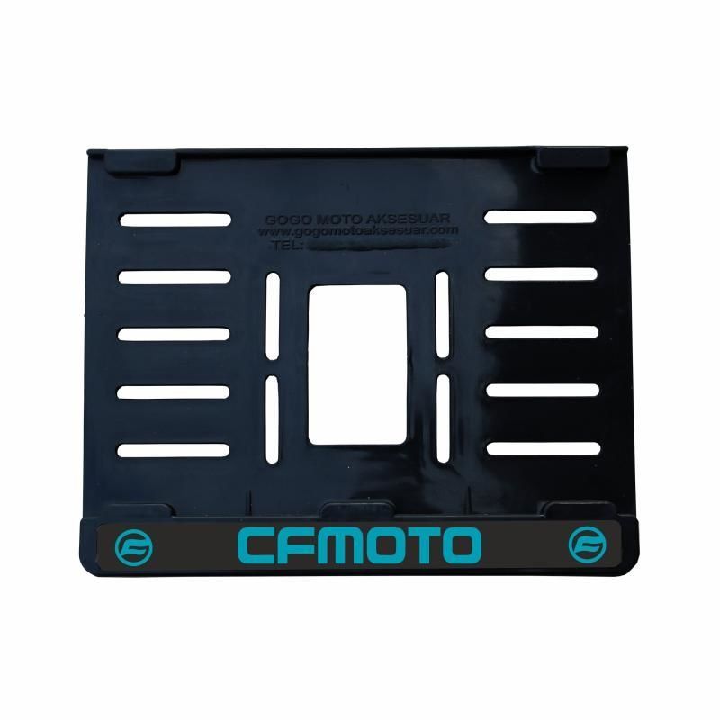 CF MOTO UYUMLU 1 PLASTİK (15x24 cm) KIRILMAZ PLAKALIK