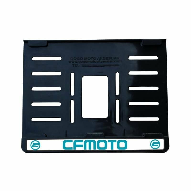 CF MOTO UYUMLU 2 PLASTİK (15x24 cm) KIRILMAZ PLAKALIK