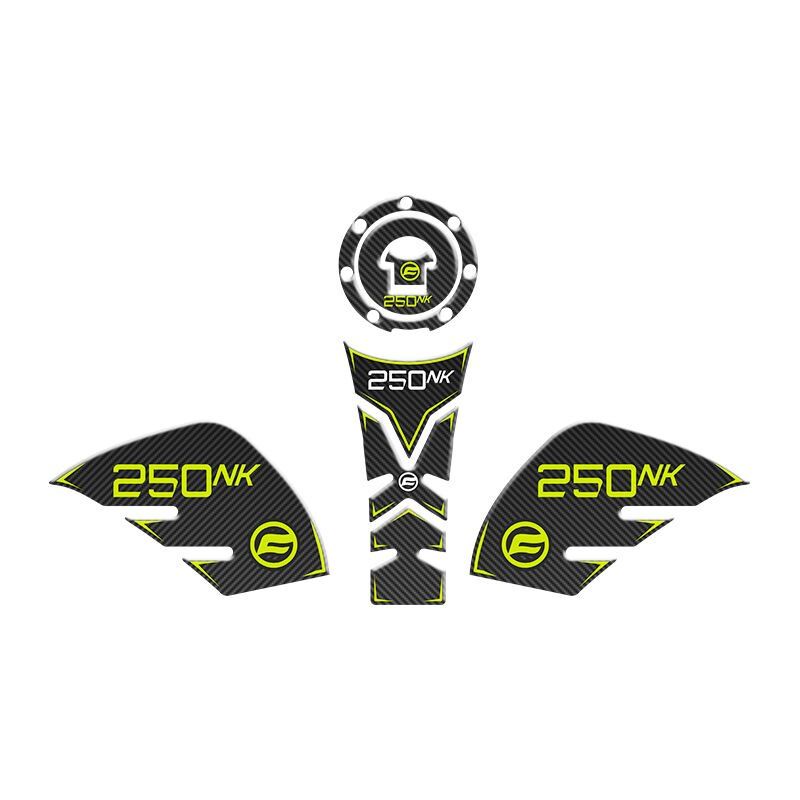 CF MOTO 250 NK 2018 - 2022 UYUMLU Tank Pad SET 004