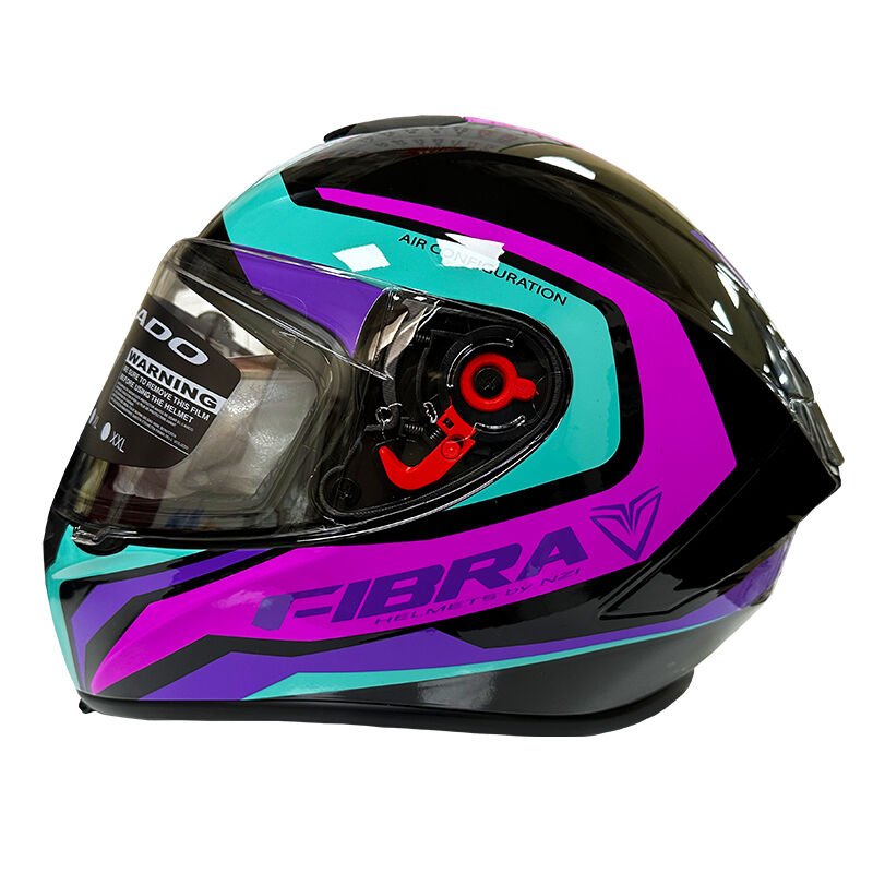 FİBRA FULL FACE KASK ŞEFFAF VİZÖR MODEL 1