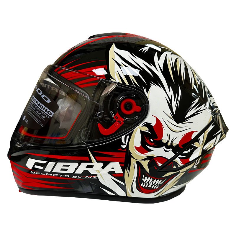 FİBRA FULL FACE KASK ŞEFFAF VİZÖR MODEL 5