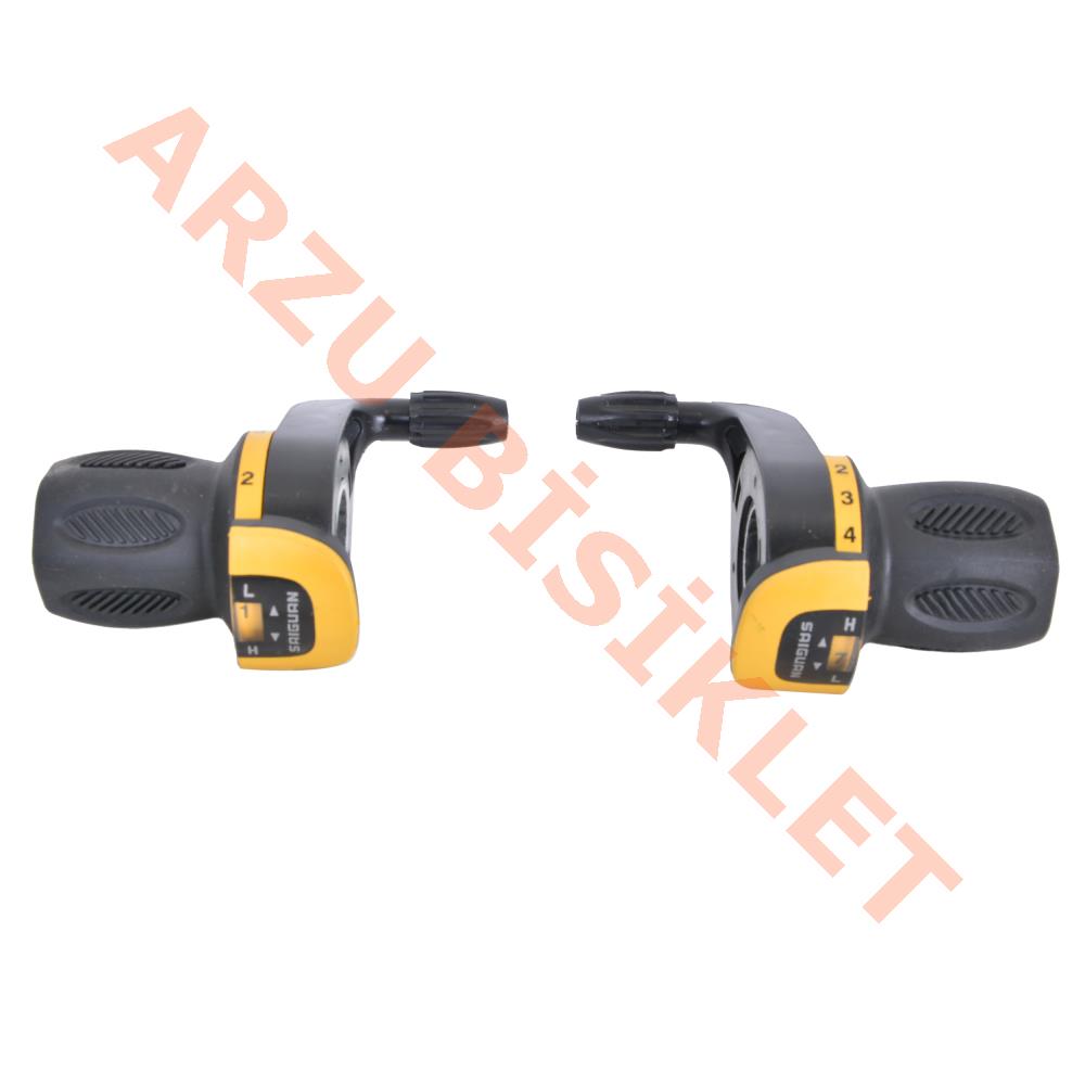 GRIP SHIFT VİTES KOLU 7 ' Lİ NO-INDEX KDSG-08 [SET- TEKLİ AMBALAJ] - SARI - SAIGUAN