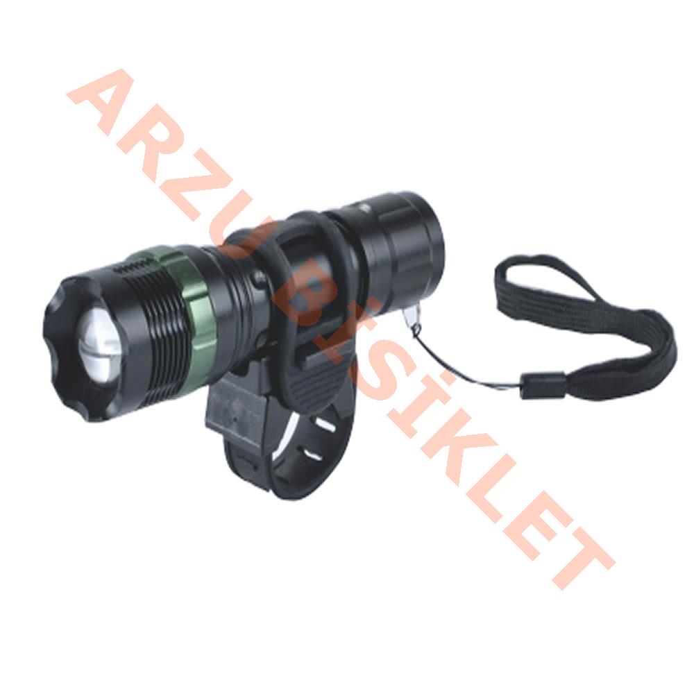 FAR / EL FENERİ 3 WATT CREE LED Lİ - 3 FONKSİYONLU  [ŞARJ EDİLEBİLİR PİL VE ŞARJ ALETİ DAHİL]  JY-87