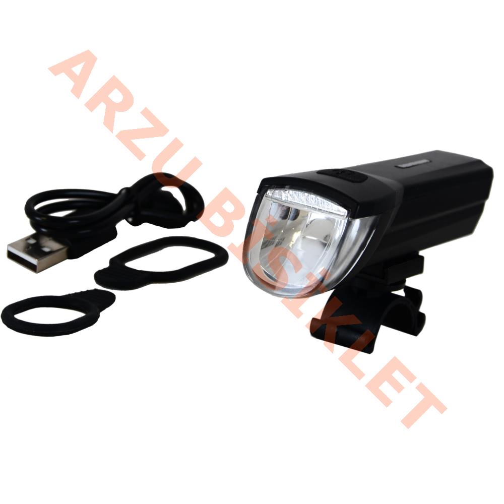 ÖN FAR CREE LED'Lİ- 110 LUMEN USB ŞARJLI - ŞARJ GÖSTERGELİ  RCTS-7507