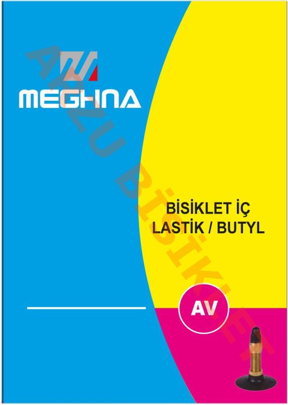 26 x 1.95 / 2.125 A/V [48 mm] - BUTYL [KUTULU] - MEGHNA