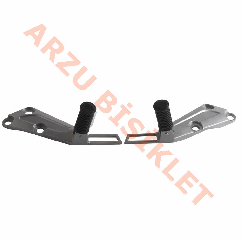 ARKA BASAMAK BRAKETİ VE BASAMAK KOMPLE [TAKIM] CUB 100