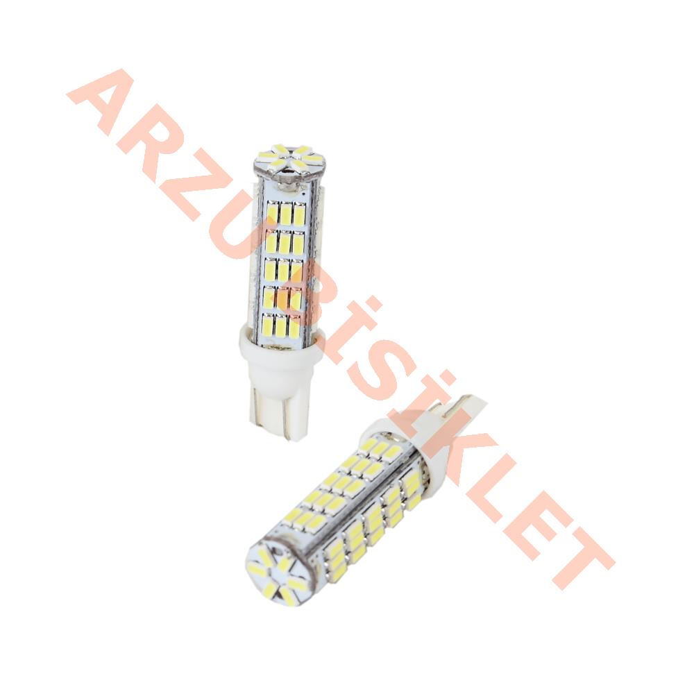 DİPSİZ  62 LED'Lİ FLAŞSIZ AMPUL - MODEL 12 [ÇİFT]