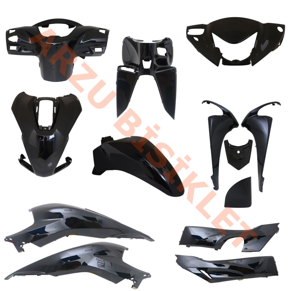 KAPORTA SET [GALAKSİ SİYAH] HONDA DIO