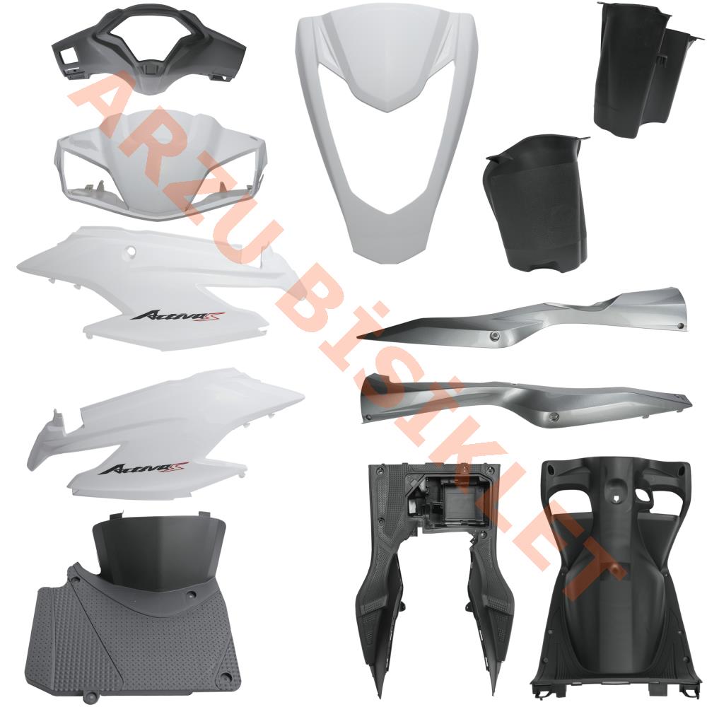 KAPORTA SET [BEYAZ] [ESKİ MODEL] HONDA ACTIVA S