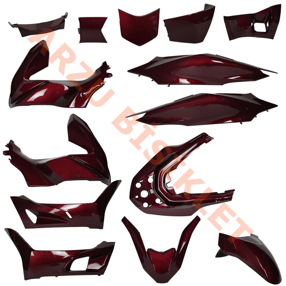 KAPORTA SET [BORDO] PCX [2020-2022]