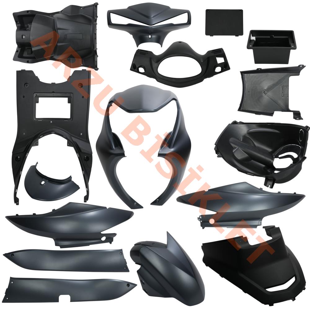 KAPORTA SET KOMPLE [KRİSTAL SİYAH ] SPACE PRO MAX