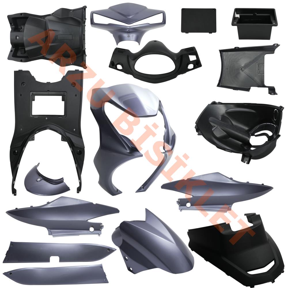 KAPORTA SET [KOMPLE] [GRİ] SPACE MAX