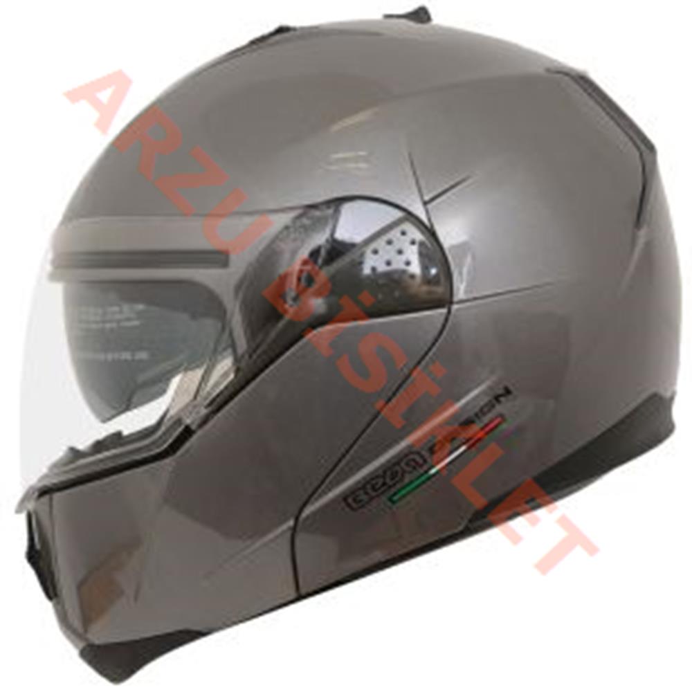 BEON- ÇENE AÇILIR VİZÖRLÜ KASK [B700]  [MAT GRİ] [XXL]