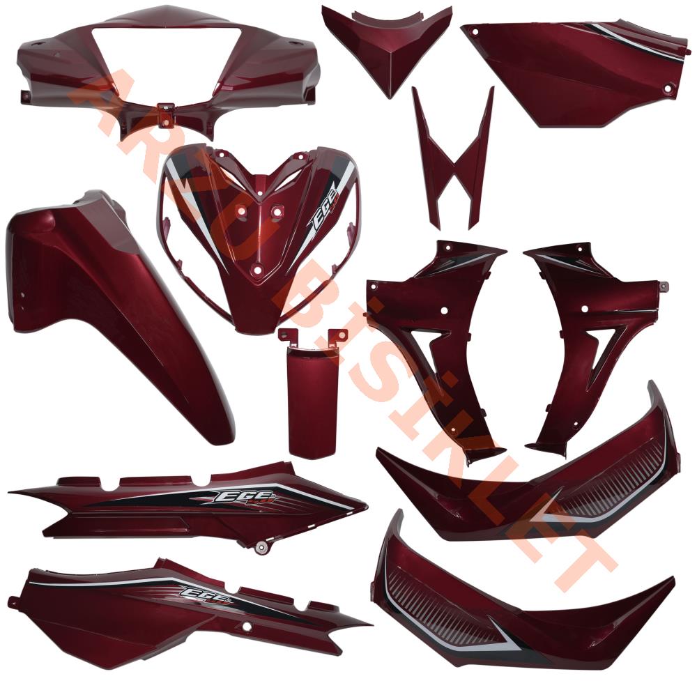 KAPORTA SET [KIRMIZI] [BOYALI AKSAM] KUBA EGE