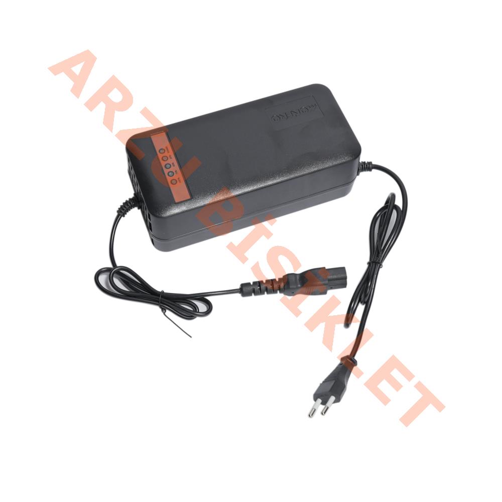 72 V [50-80AH]  ŞARJ CİHAZI  EBIKE [DEVRE KESİCİLİ-GÖSTERGELİ]  - MONERO