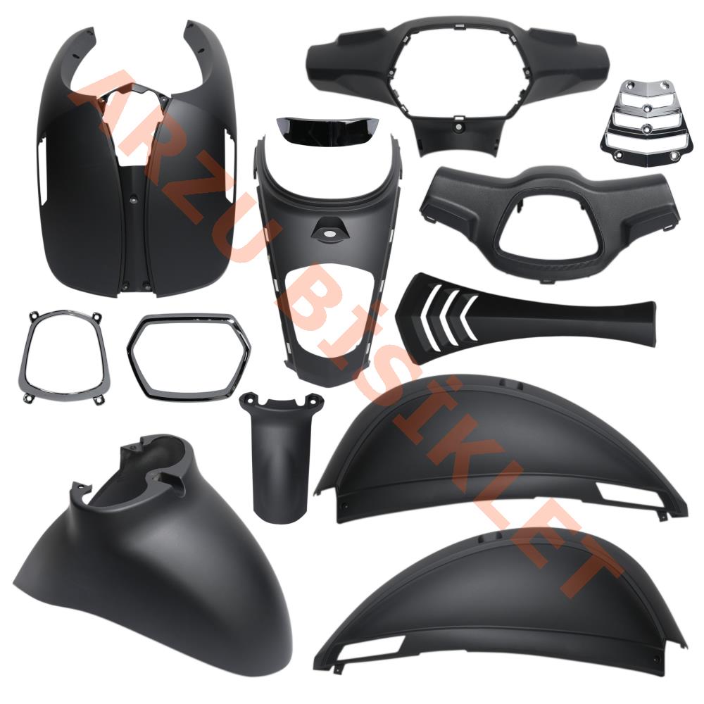 KAPORTA SET [SİYAH] - KUBA BLUEBIRD