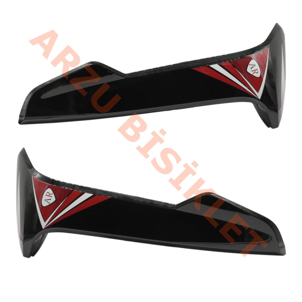 DIŞ DİZLİK SAĞ-SOL [TAKIM] [SİYAH] - ARORA KASIRGA