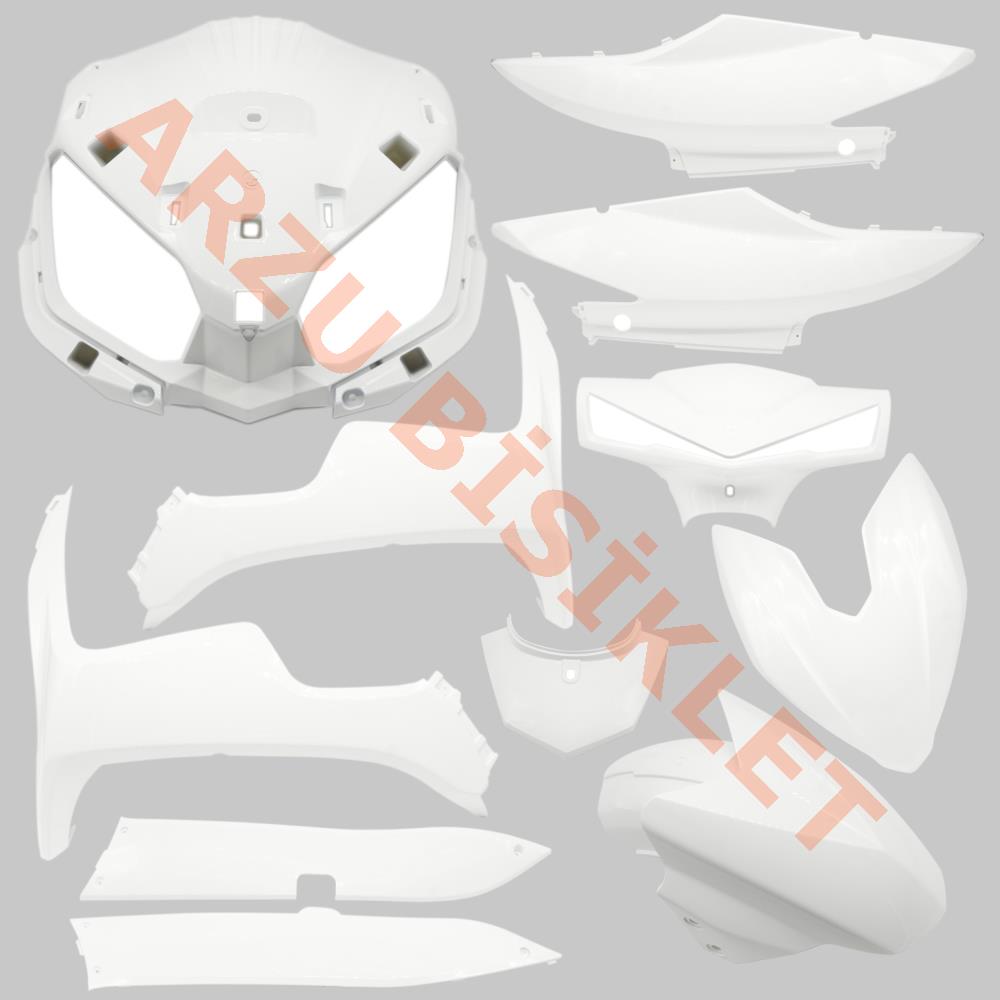 KAPORTA SET [BOYALI AKSAM] [BEYAZ] ARORA FREEDOM