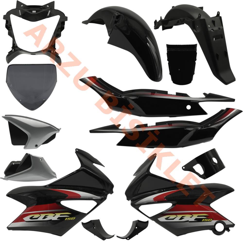 KAPORTA SET Y. SET [SİYAH] HONDA CBF 150