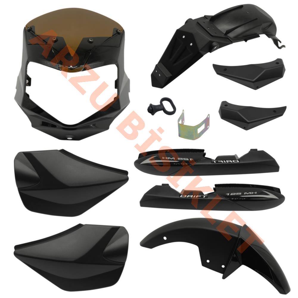 KAPORTA Y. SET [SİYAH] MONDIAL DRIFT