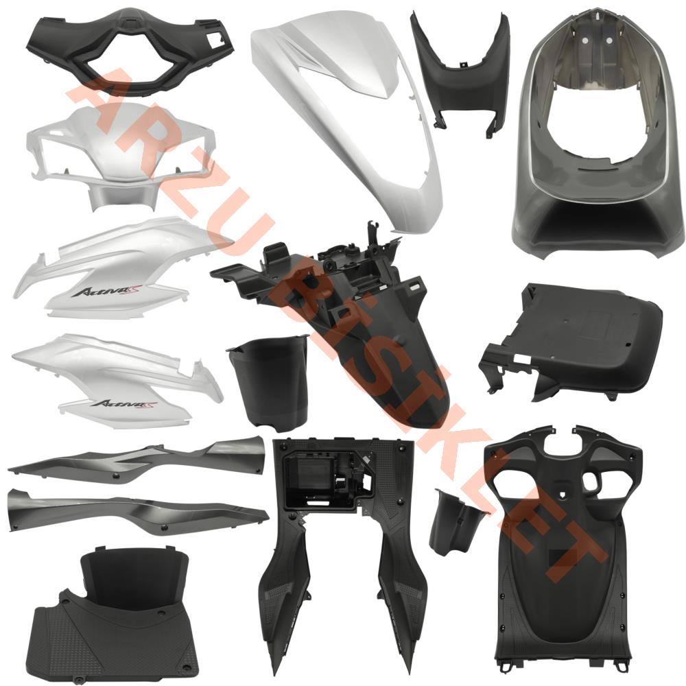 KAPORTA Y. SET [GRİ] [YENİ MODEL] HONDA ACTIVA S