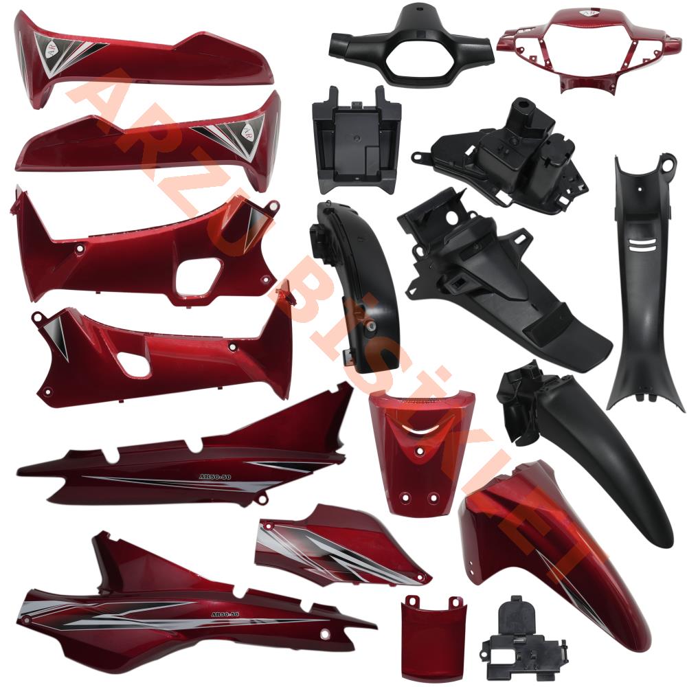 KAPORTA SET [KIRMIZI] - ARORA KASIRGA