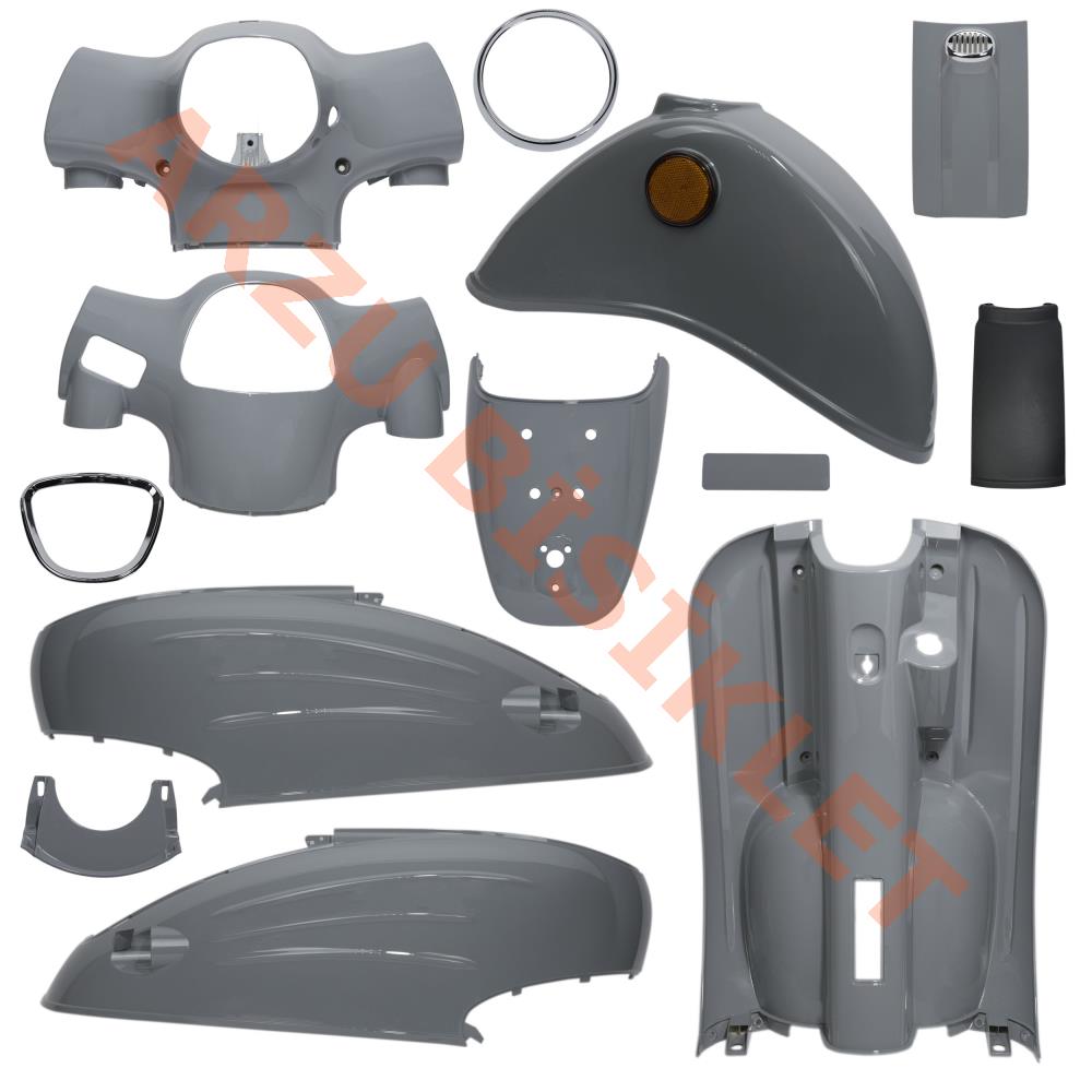 KAPORTA SET [BOYALI AKSAM] [GRİ] - MONDIAL TURİSMO